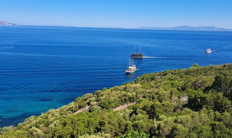 Kuşadası İçmeler Koyu Kamp Alanı